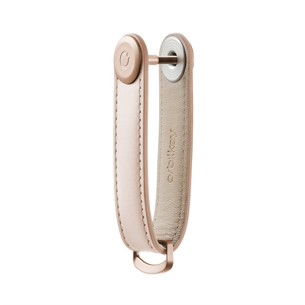 Leather Key Organiser Rosé Gold