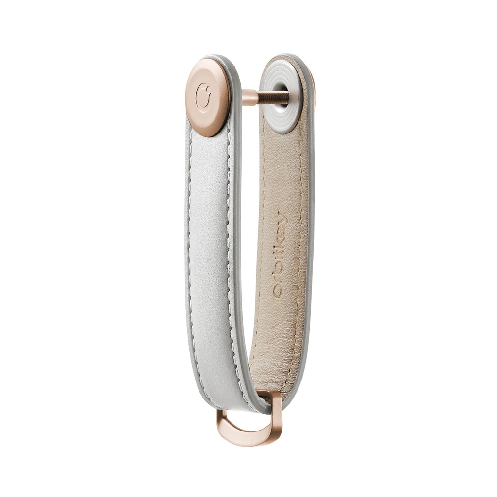 Leather Key Organiser Rosé Gold